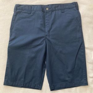 Carhartt Shorts size 38 Twill 5 Pocket - 13 Inch inseam Navy